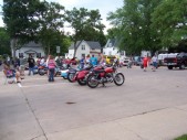 BIke area was pretty small.